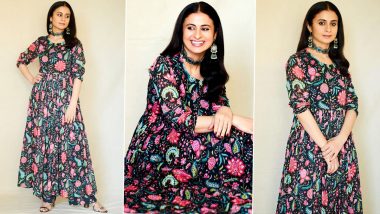 Rasika Dugal’s Floral Affair, Oxidized Jewellery Glam Is Low Key Festive Perfect!