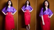 Rasika Dugal Shows Us Some Fine Colour Blocking Finery That&rsquo;s Irresistibly Chic!
