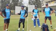 India vs Australia 2020&ndash;21: Ravi Shastri Shares Pictures With Hardik Pandya, Shikhar Dhawan, Says &lsquo;Great to Get Back to Business&rsquo;