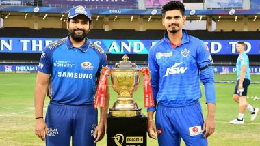 MI vs DC IPL 2020 Final Toss Report & Playing XI Update: Jayant Yadav Replaces Rahul Chahar As Shreyas Iyer Opts to Bat