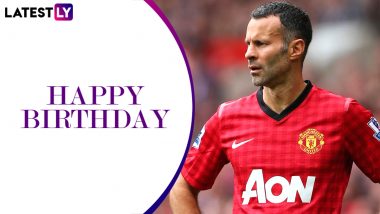 Ryan Giggs Birthday Special: Top 5 Goals of the Manchester United Legend As He Turns 47 (Watch Video)