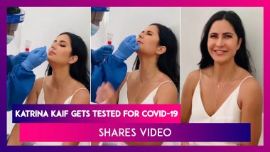 Katrina Kaif Gets Tested For COVID-19, Shares Video Like Varun Dhawan, Raveena Tandon & Others Did Before Resuming Shoot