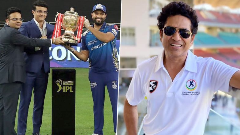 Sachin Tendulkar Congratulates Mumbai Indians for Record Fifth IPL Title, Calls Performance in IPL 2020 ‘Complete Domination’ (See Post)
