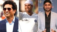 Happy Birthday VVS Laxman: Sachin Tendulkar, Harbhajan Singh & Yuvraj Singh Lead Cricket Fraternity in Wishing the Legendary Indian Batsman