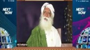 Sadhguru Jaggi Vasudev Urges High-Risk Population Gets Priority in COVID-19 Vaccination