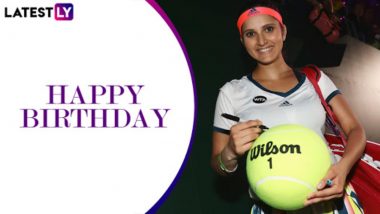 Sania Mirza Birthday Special: Interesting Facts About the Six-Time Grand Slam Winner