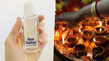 Diwali 2020 Safety Tips While Using Hand Sanitisers: Here's Why You Should NOT Light Diyas or Crackers After Using Alcohol-Based Sanitisers