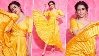 Sanya Malhotra Shining Brightly in Sunshine Yellow Already Has All the Summer Feels!