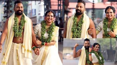 Malayalam Actress Saranya Anand And Manesh Rajan Nair Tie The Knot! (View Wedding Pictures)