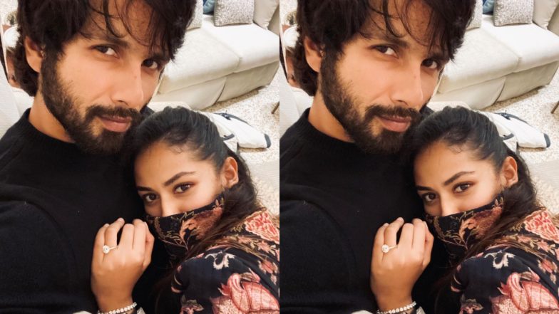 Shahid Kapoor Shares a Cosy Selfie With Wifey Mira Rajput, Says ‘Just What I Need on a Rainy Winter Evening'