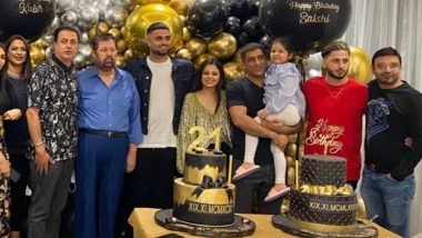 Sakshi Dhoni Birthday Greetings & Celebrations Pics: Twitterati Wish MS Dhoni’s Wife As She Turns 32