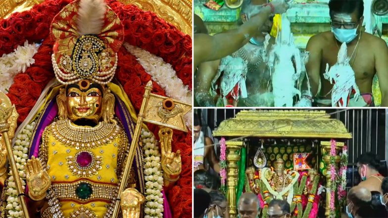 Soorasamharam 2020 Live Streaming Online: Watch Video Telecast of Grand Procession of Lord Murugan From Thiruchendur Soorasamharam