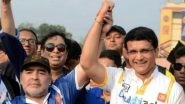 Diego Maradona Dies at 60: 'Mad Genius, Rest In Peace', Indian Sports Fraternity Led by Sourav Ganguly Pays Tribute to Football Legend