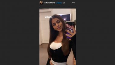 Suhana Khan Flaunts Her Toned Physique And Flashes Her Million Dollar Smile In This Latest Selfie!