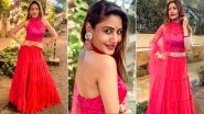 Yo or Hell No? Surbhi Chandna's Red Lehenga Choli for Diwali 2020 Celebration