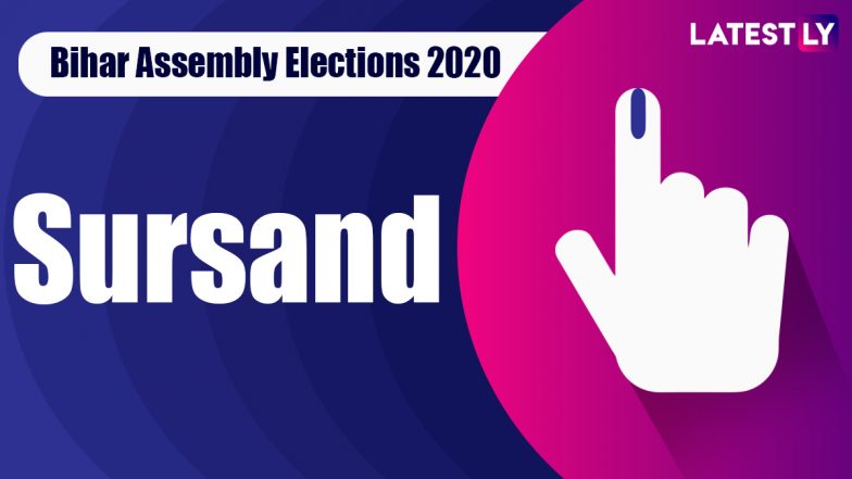 Sursand Vidhan Sabha Seat Result in Bihar Assembly Elections 2020: JD(U)'s Dilip Ray Wins, Elected as MLA