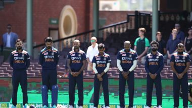 Team India Pays Tributes to Dean Jones and Phillip Hughes, Wears Black Armbands During IND vs AUS, 1st ODI 2020
