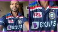 Team India New Jersey Leaves Fans Upset, Too Many Sponsor Logos on Retro Kit Irks Netizens (See Funny Memes)