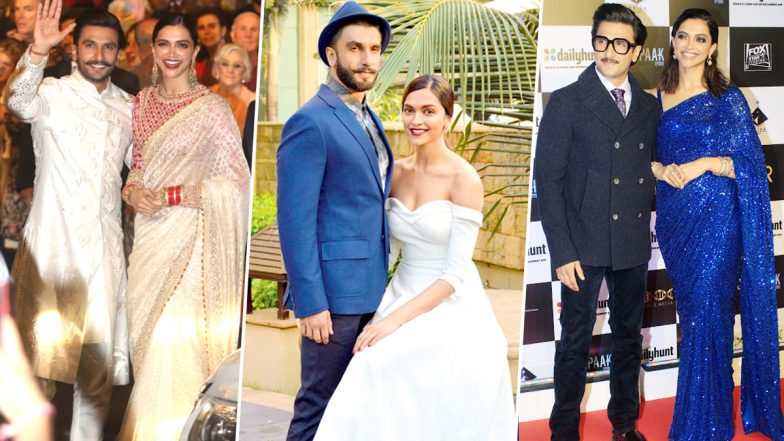 Happy Anniversary Deepika Padukone – Ranveer Singh! From Colour Coordination to Stealing Each Other’s Clothes – 5 Times the Couple Gave Us Fashion Goals (View Pics)