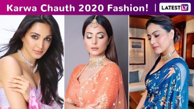 Karva Chauth 2020 Fashion: Contemporary Ethnic Celebrity Inspired Styles in Pink, Blue, Orange, Neon and Yellow!