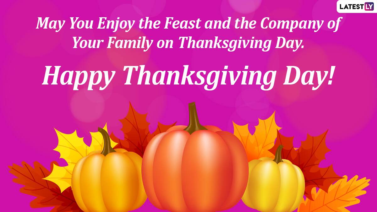 Happy Thanksgiving 2020 Greetings and HD Images: WhatsApp Stickers