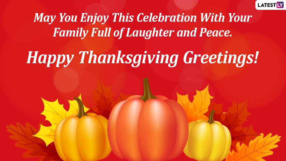 Happy Thanksgiving 2020 Greetings and HD Images: WhatsApp Stickers ...