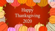 Thanksgiving Images & HD Wallpapers for Free Download Online: Wish Happy Thanksgiving Day 2020 With WhatsApp Sticker Messages, GIF Greetings and Photos