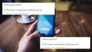 'This Claim is Disputed' Funny Memes and Jokes Are Latest Twitter Trend, But What Does it Mean?