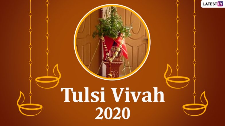 Tulsi Vivah 2020 Wishes & Dev Uthani Ekadashi Gyaras HD Images: WhatsApp Stickers, Facebook Greetings, Wallpapers, Instagram Stories, Messages And SMS to Send on the Auspicious Occasion