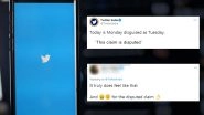 Twitter India Joins Latest Trend &lsquo;This Claim Is Disputed&rsquo; With a Hilarious Post and Ignites a Laughter Riot!