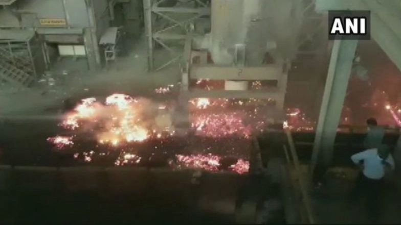 Fire Breaks Out at Visakhapatnam Steel Plant Due to Turbine Oil Leak