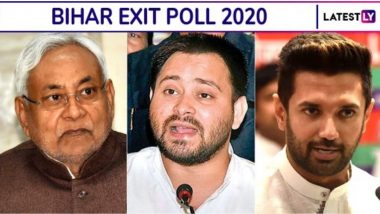 Live Streaming of Bihar Exit Poll Results by ABP News- CVoter: Watch The Post-Poll Prediction For Bihar Assembly Elections 2020