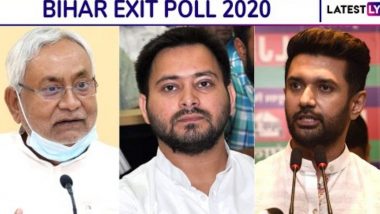 Exit Poll Results of Bihar Assembly Elections 2020: ABP News-CVoter Predicts Majority For RJD-Led Mahagathbandhan With 108-131 Seats