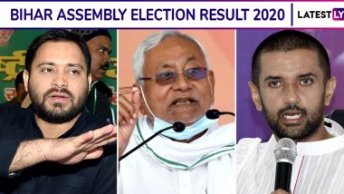 Bihar Assembly Election Results 2020: Here's How to Check Party-Wise and Constituency-Wise Names of Winning Candidates at Election Commission website results.eci.gov.in