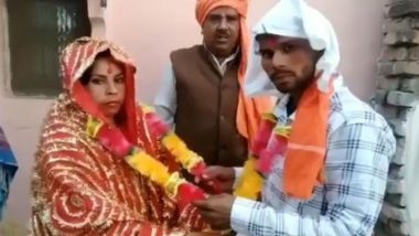 'Ajab Prem ki Gajab Kahaani': Man Thrashed Whole Night by Girlfriend's Family For Secretly Meeting Her, Then Married Off With His Lover Next Morning; Watch Video