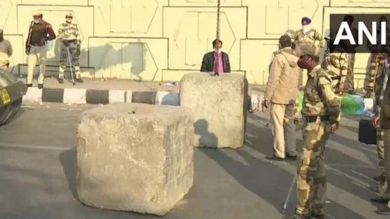 Farmers Protest: Tikri, Singhu Borders Closed For Traffic Movement, Security Tightened at Ghazipur-Ghaziabad Border; Check Latest Updates