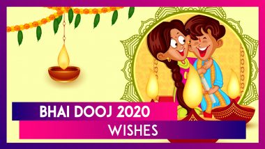 Happy Bhai Dooj 2020 Wishes: Bhai Phonta Greetings, Bhaubeej Messages & Images to Celebrate the Day