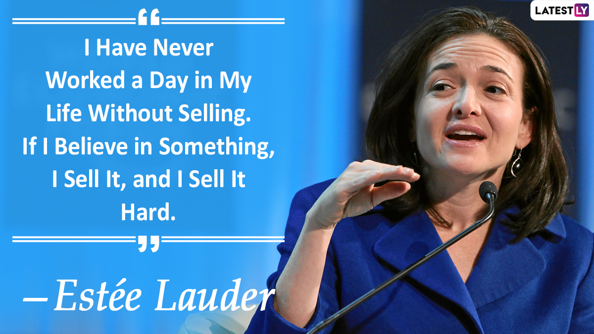 Entrepreneurs' Day: Estee Lauder