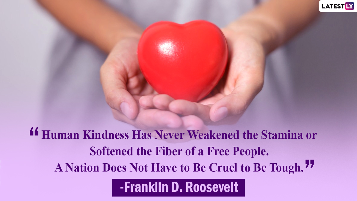 World Kindness Day 2020 Quotes And HD Images: Thoughts of Generosity ...