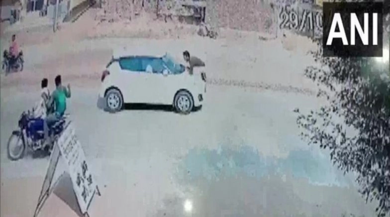 Aligarh: Driver Drags Police Constable on Car Bonnet