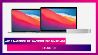 New Apple MacBook Air, MacBook Pro & Mac Mini with M1 Chip Launched; Check Prices, Variants, Features & Specifications