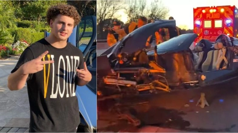 YouTuber Gage Gillian Crashes Father’s $3.4 Million Pagani Huayra Roadster, 17-Year-Old Says ‘Sh*t Happens’, Pics & Video of Wrecked Car Go Viral