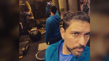 Yuvraj Singh Recalls Roger Federer, Sachin Tendulkar’s Motivational Quotes While Sharing Workout Selfie!