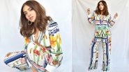 Bhumi Pednekar's Colourful Separates for Durgamati Promotions May Not Strike a Chord with Fashion Aficionados