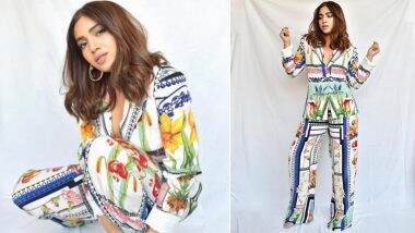 Bhumi Pednekar's Colourful Separates for Durgamati Promotions May Not Strike a Chord with Fashion Aficionados