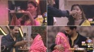Bigg Boss 14: Rubina Dilaik and Abhinav Shukla Celebrate Karwa Chauth and It&rsquo;s Super Romantic (Watch Video)