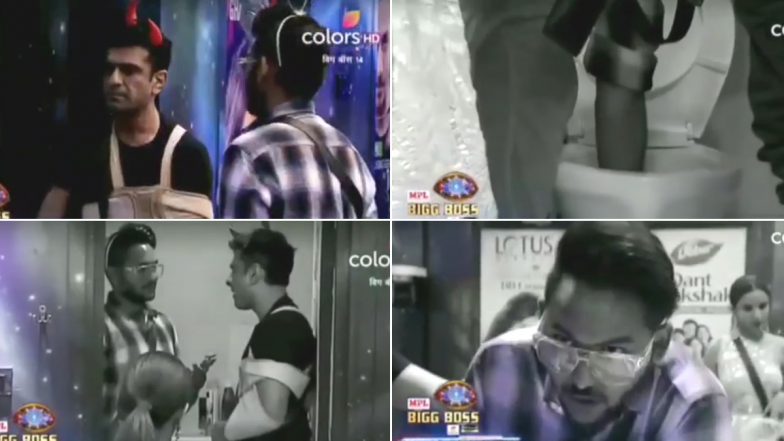 Bigg Boss 14: Eijaz Khan Makes Jaan Kumar Sanu Put His Hand In the Toilet, Warns Him He Will Make Jaan Lick His Hand! Is He Taking It Too Far? (Watch Video)