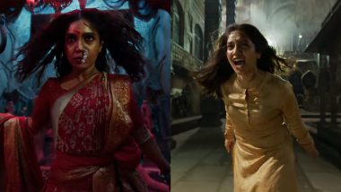 Durgamati The Myth Trailer: Bhumi Pednekar Is Held for Interrogation in a Haunted Mansion in This Chilling Promo (Watch Video)