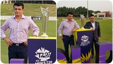 Sourav Ganguly and Jay Shah Attend the Launch of ICC T20 Men’s World Cup 2021, BCCI President Shares Pics