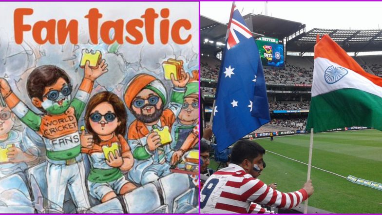 India vs Australia 2020–21: As Spectators Make Their Way Back Into the Stadiums Amul Gets Creative With Its Latest Topical